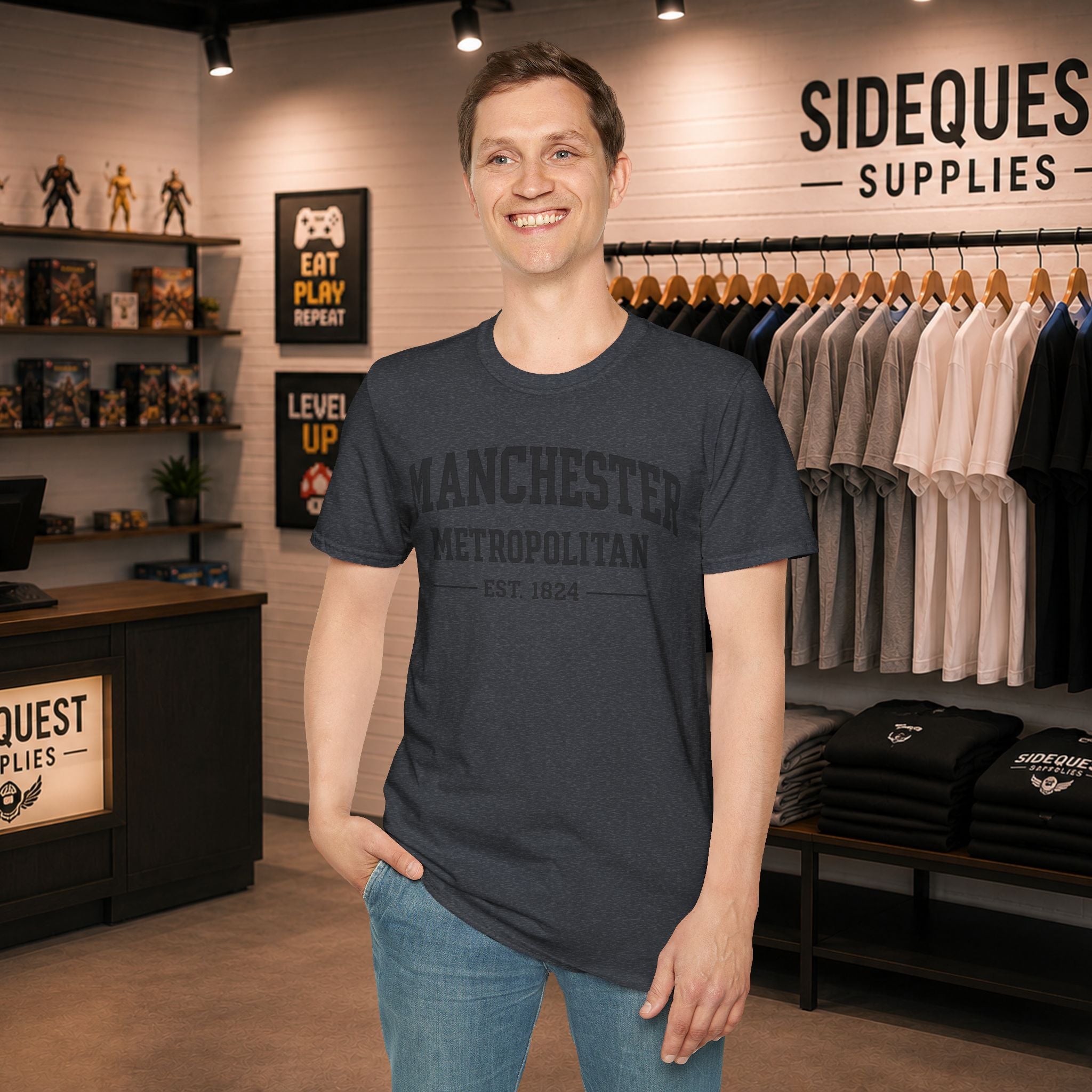 Manchester Metropolitan University MMU | United kingdom| student| T-Shirt| casual tee