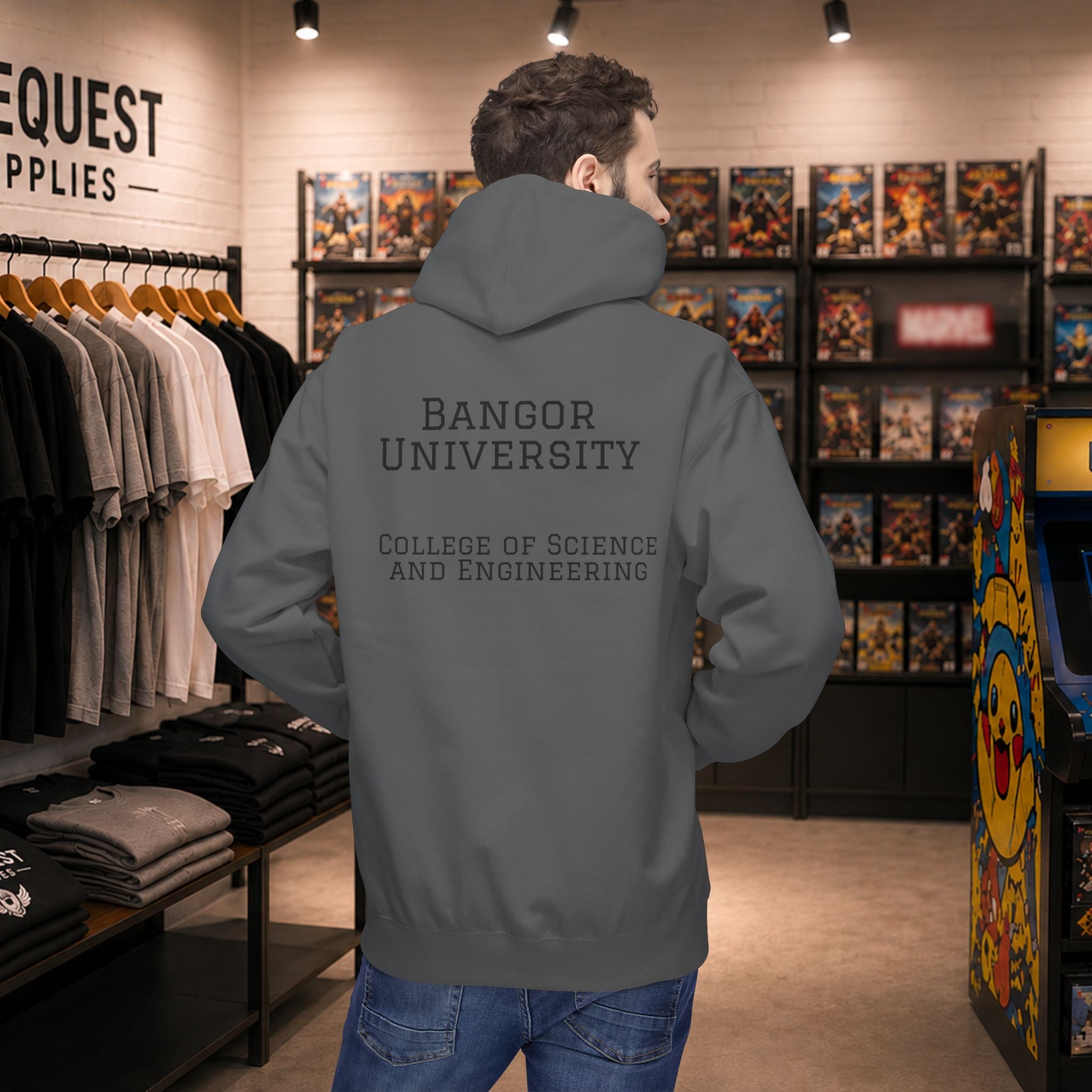 Bangor University hoodie | Campus Apparel, College Sweatshirt