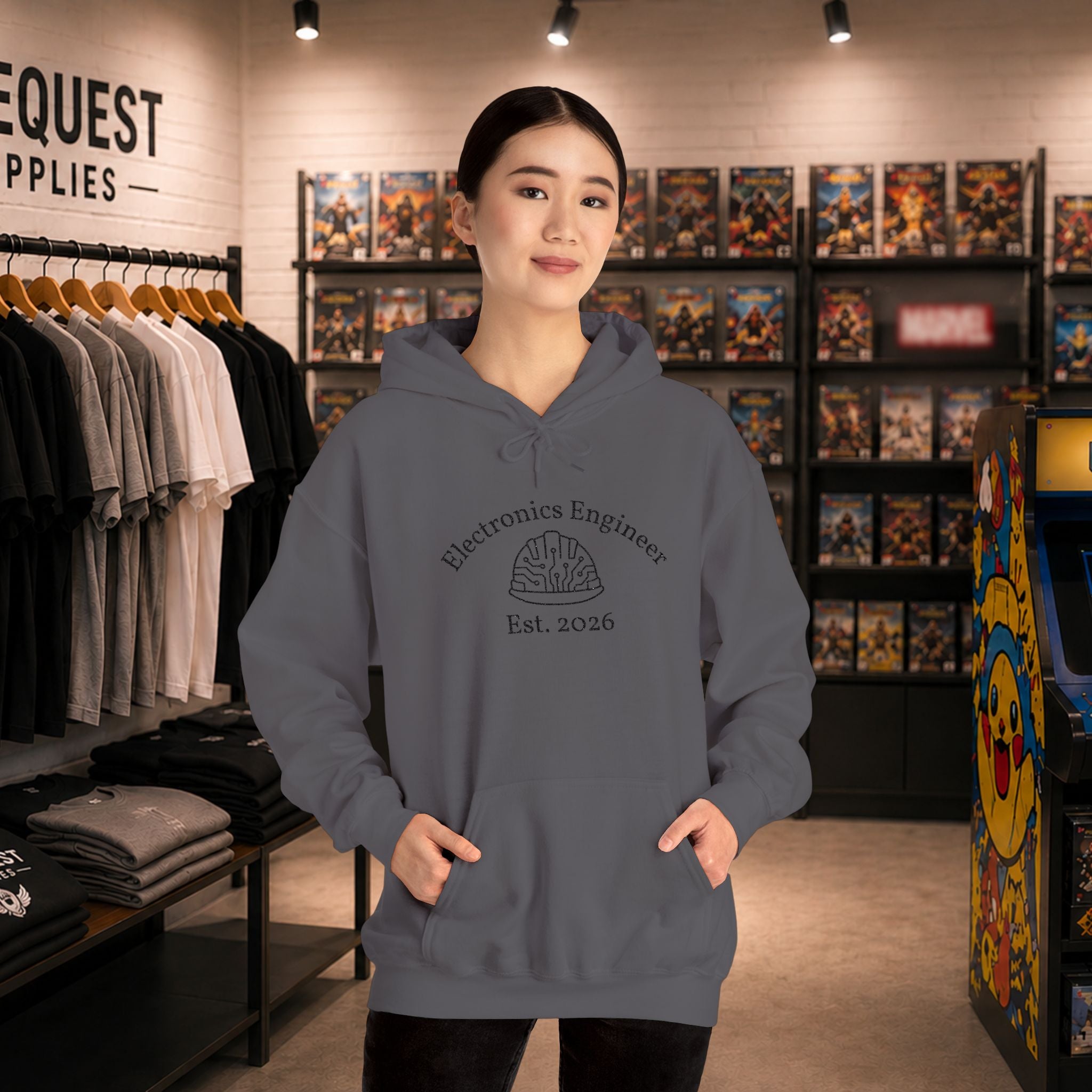Electronics Engineer - Embroidery Hoodie