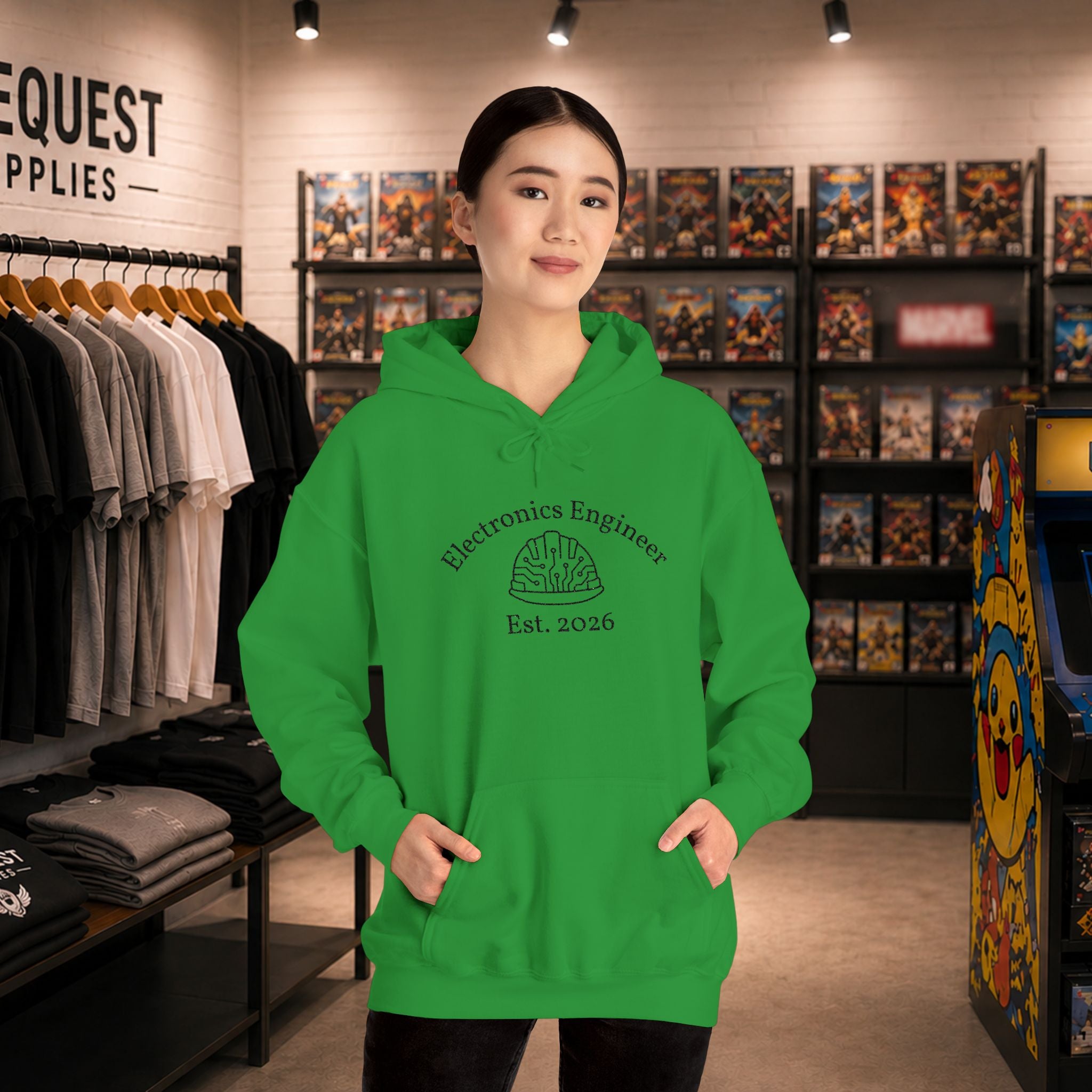 Electronics Engineer - Embroidery Hoodie