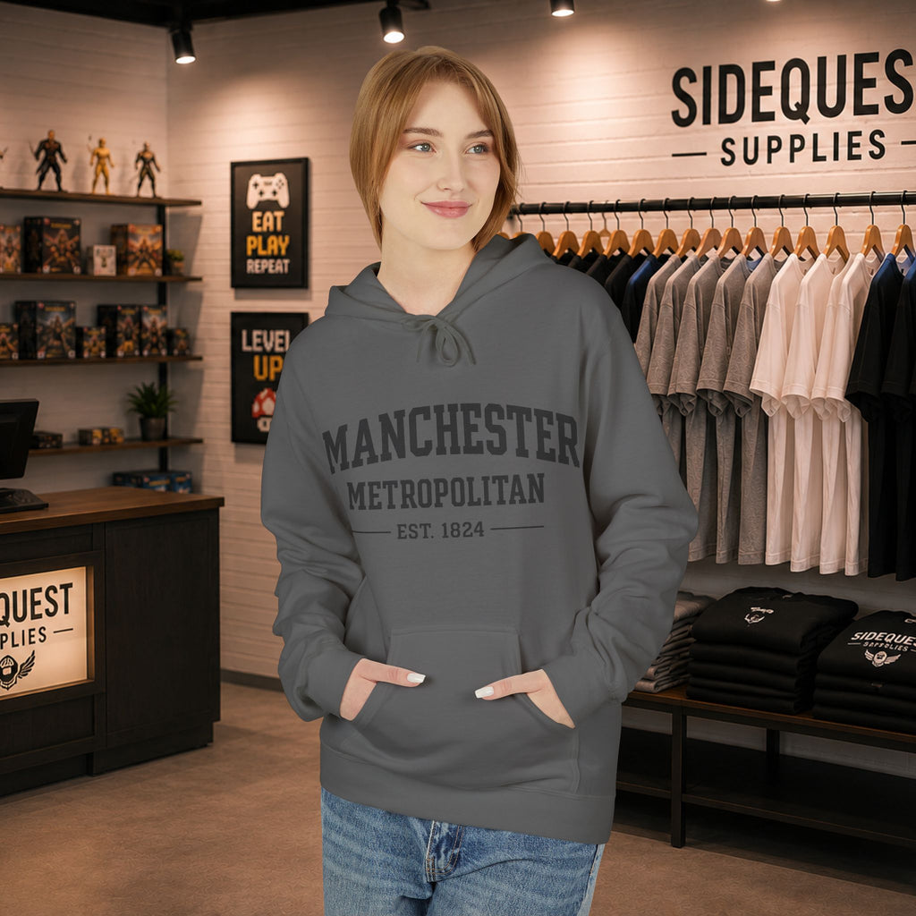 Manchester Metropolitan University hoodie | Campus Apparel, College Sweatshirt