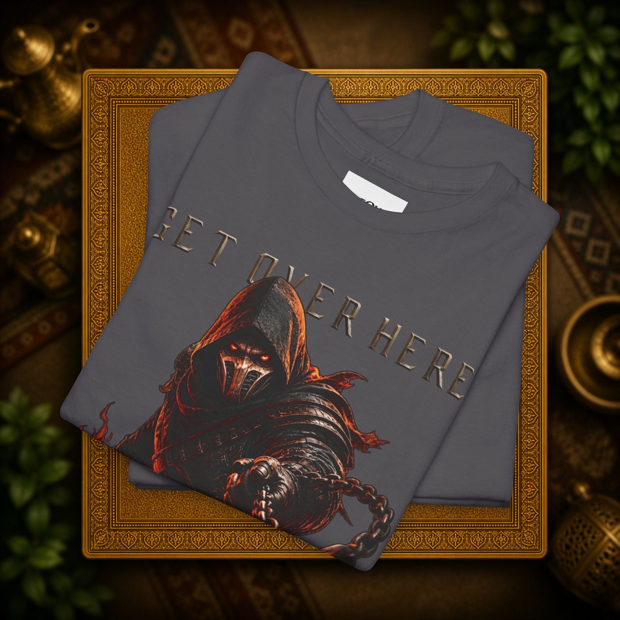 "GET OVER HERE"- Scorpion Mortal Kombat