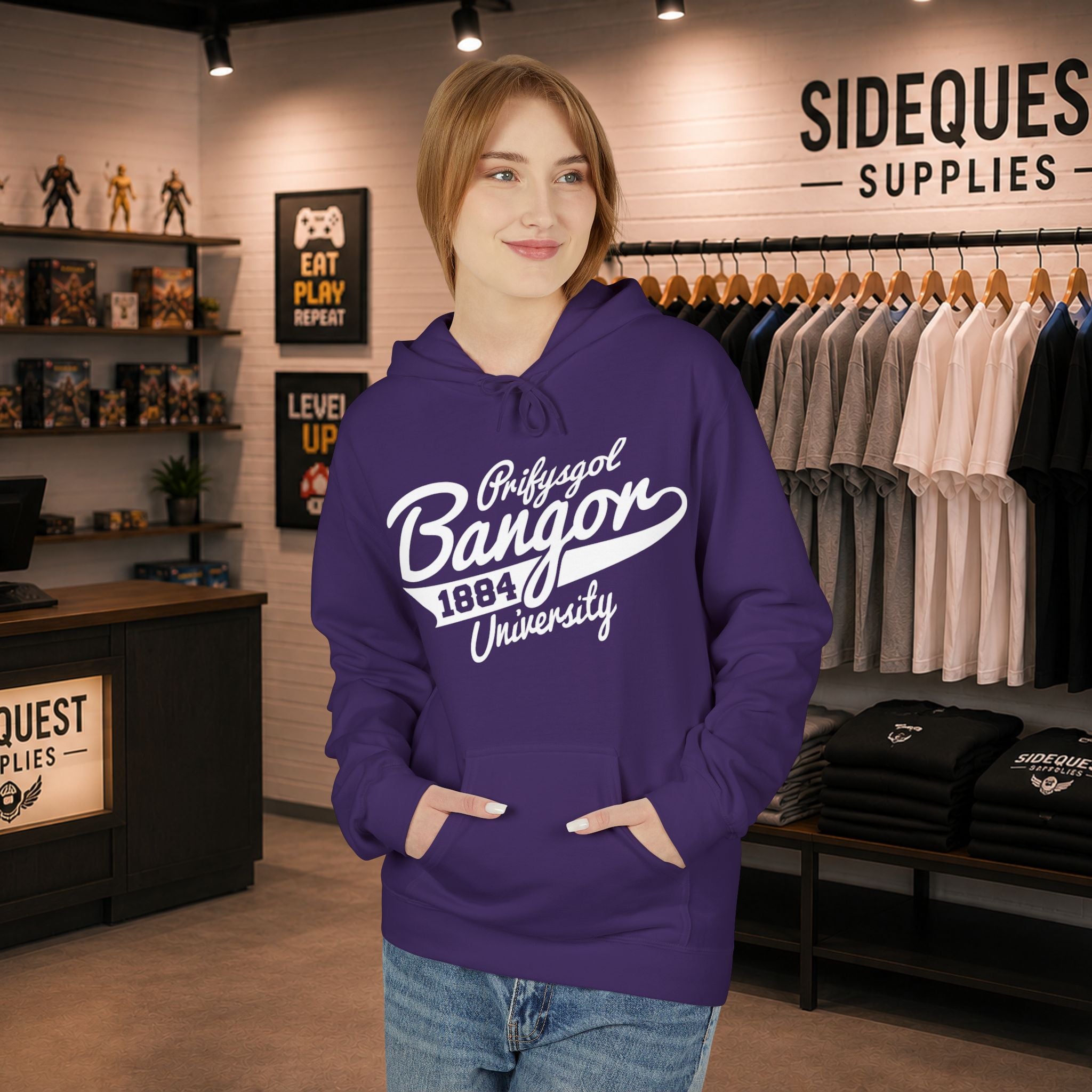 Bangor University hoodie - Only front print
