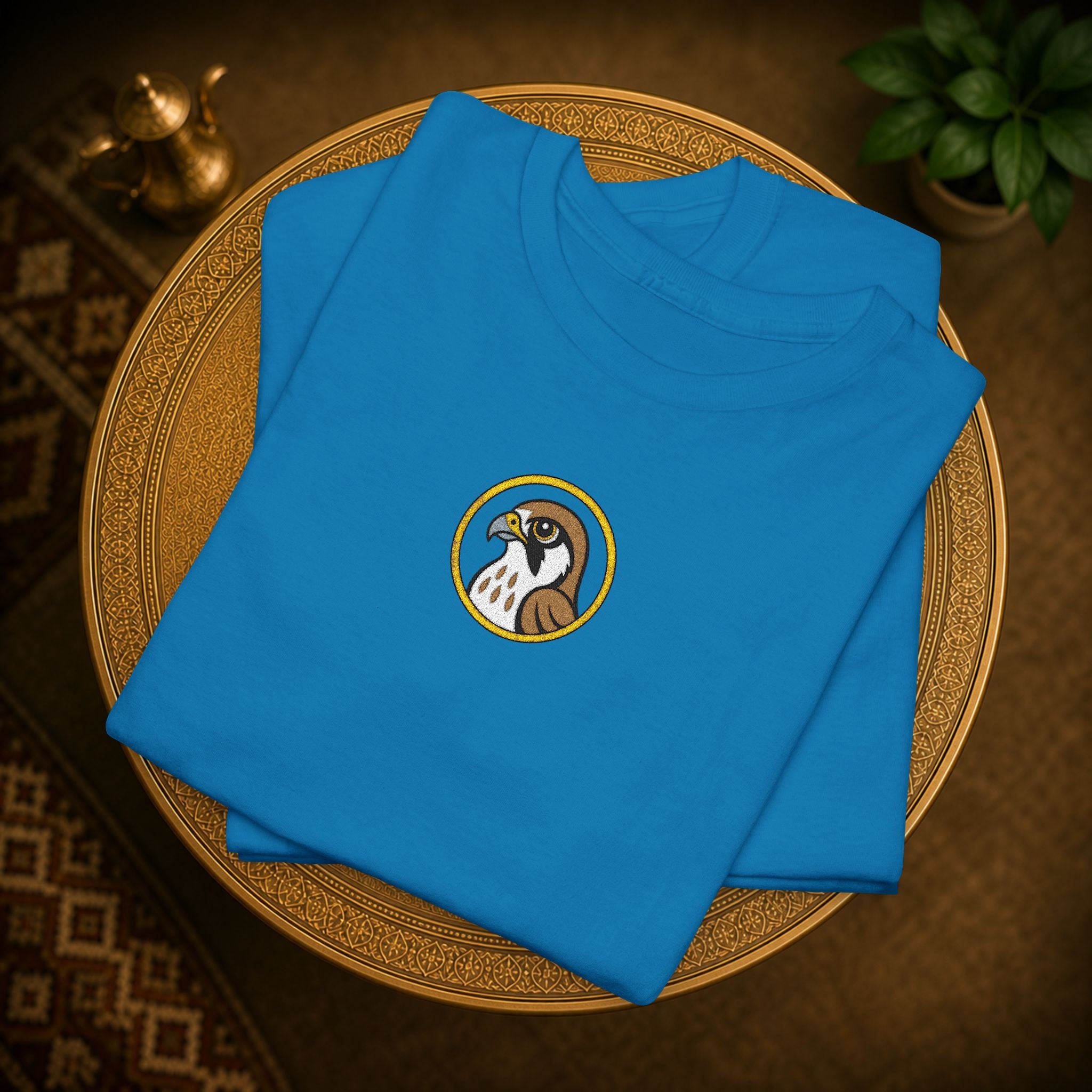 Arabic Falcon T-Shirt  (embroidery)