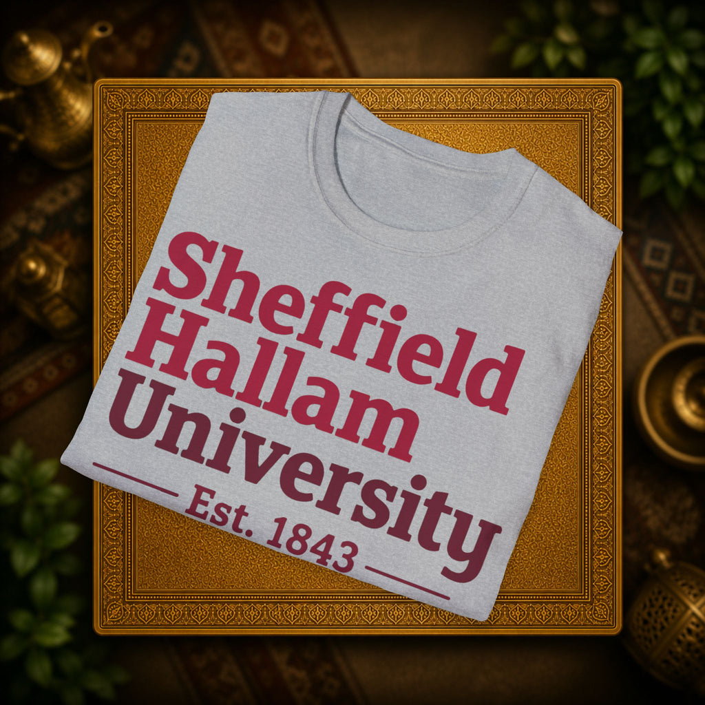 Shieffield Hallam University United kingdom| student| UWE Bristol  T-Shirt| casual tee