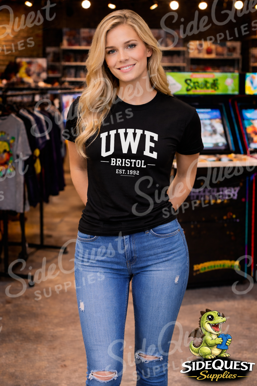 University of West England United kingdom| student| UWE Bristol  T-Shirt| casual tee