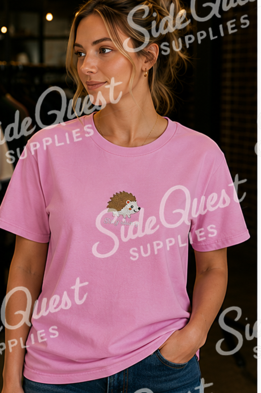 Hedgehog Doodle Tee |"Stay sharp"|