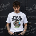 Mandalorian helmet and Grogu - T-shirt