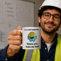 Funny engineer mug " I’m a Civil Engineer… Unless You Make Me Mad" Ceramic mug 11oz/15oz