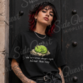 “Will Terrorize Villages Again After This Nap”  T-Shirt for gamers, book and fantasy lovers