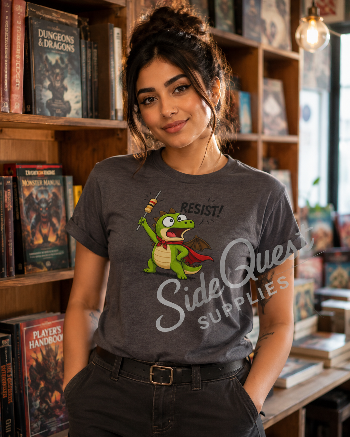 Resist Dragon super hero Shirt, Funny Electrical Engineering T-Shirt, Cute Nerdy Dragon Tee, Electronics Student Gift, STEM Humor , Engineer Gift
