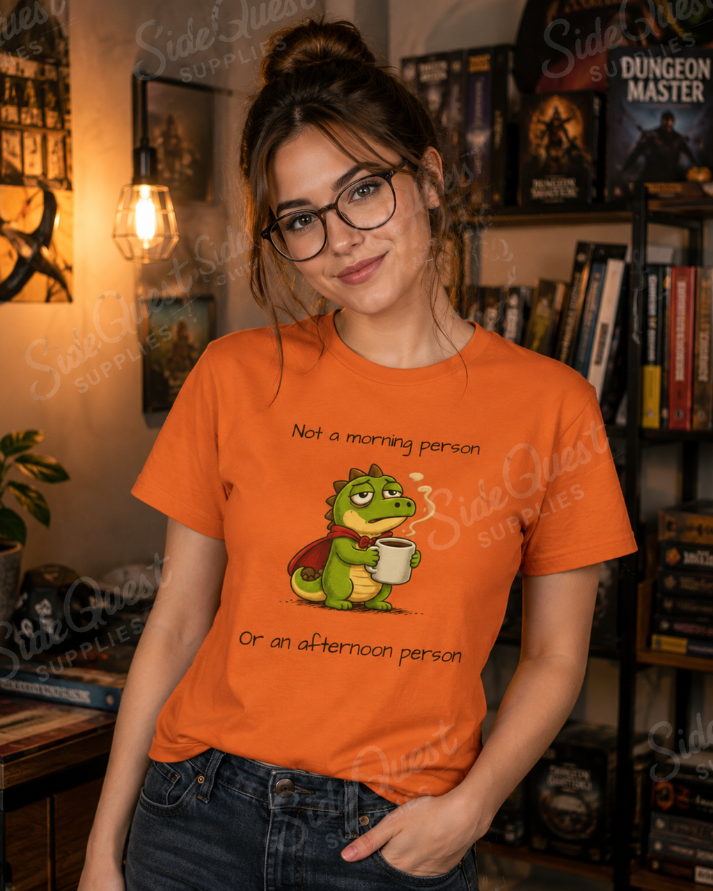 Running on Caffeine and Poor Decisions Shirt, Funny Coffee T-Shirt, Cute Dragon Tee, Caffeine Humor Shirt, Gamer Gift, Engineer and programmer Shirt