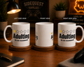 Adulting Do Not Recommend Mug, Funny Adulting Coffee Mug, One Star Review Mug, Office Humor Mug, Coworker Gift, Funny Coffee Cup, Adult Life Gift, 11oz 15oz Ceramic Mug