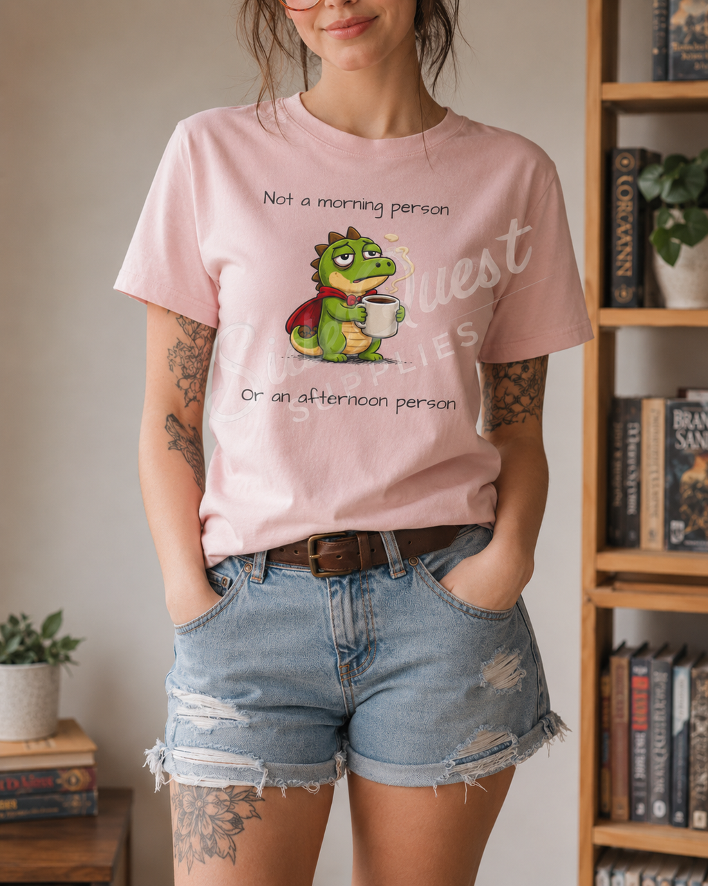 Running on Caffeine and Poor Decisions Shirt, Funny Coffee T-Shirt, Cute Dragon Tee, Caffeine Humor Shirt, Gamer Gift, Engineer and programmer Shirt