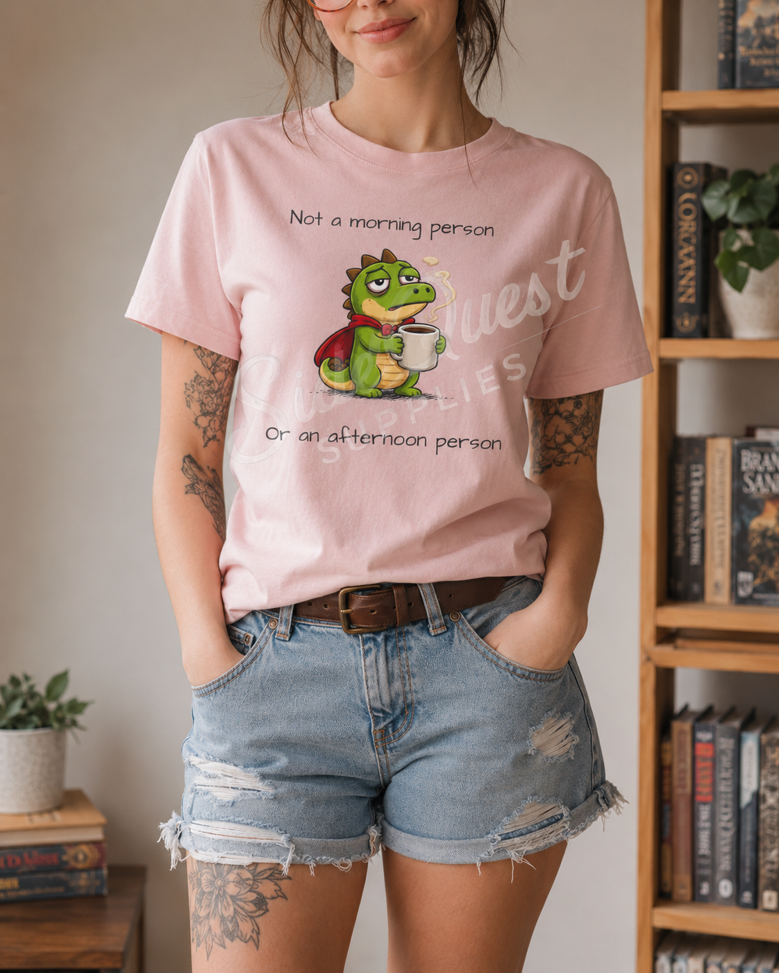 Running on Caffeine and Poor Decisions Shirt, Funny Coffee T-Shirt, Cute Dragon Tee, Caffeine Humor Shirt, Gamer Gift, Engineer and programmer Shirt