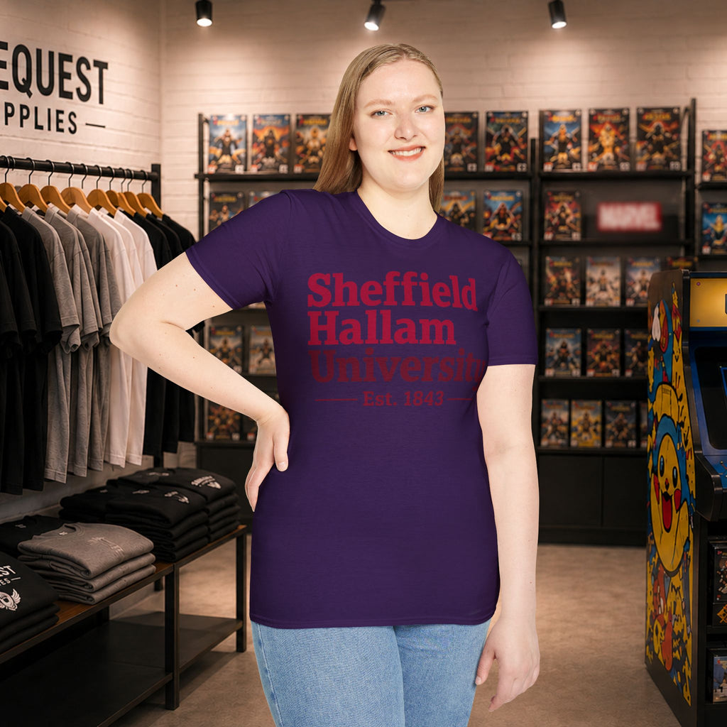 Shieffield Hallam University United kingdom| student| UWE Bristol  T-Shirt| casual tee