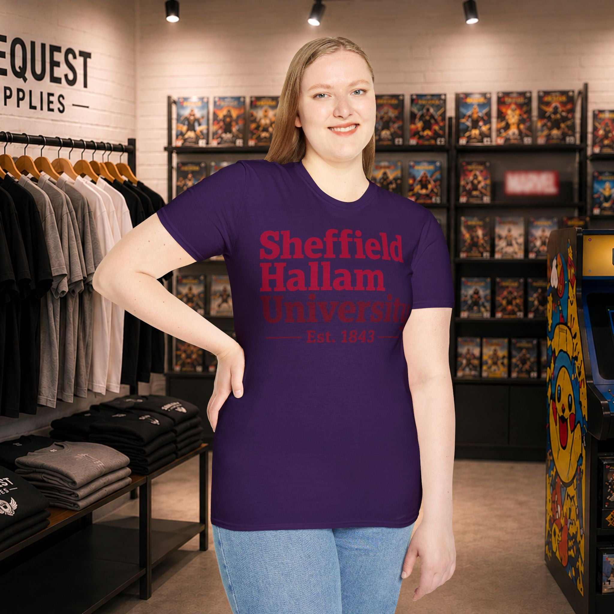 Shieffield Hallam University United kingdom| student| UWE Bristol  T-Shirt| casual tee