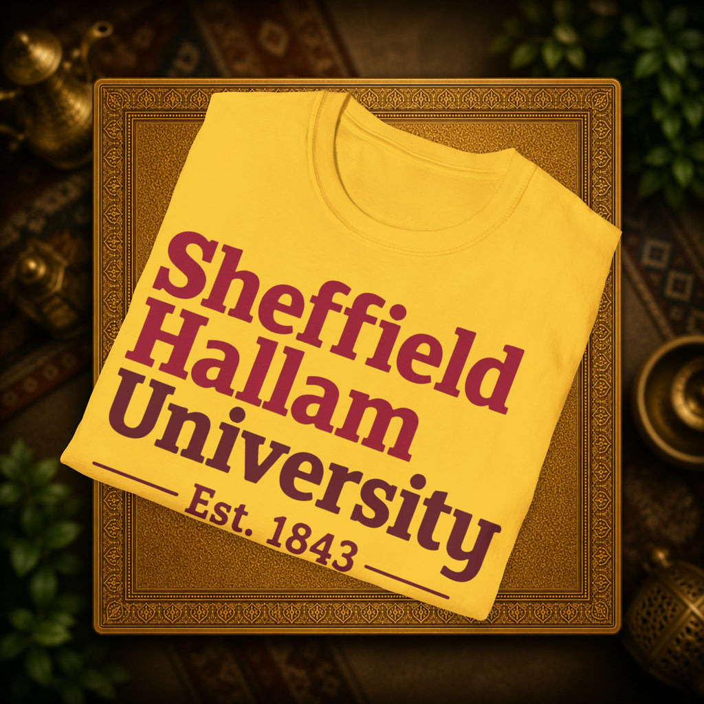 Shieffield Hallam University United kingdom| student| UWE Bristol  T-Shirt| casual tee