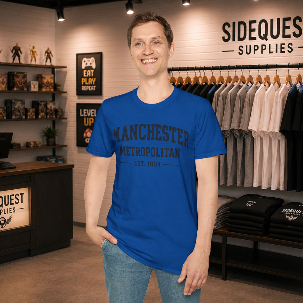 Manchester Metropolitan University MMU | United kingdom| student| T-Shirt| casual tee