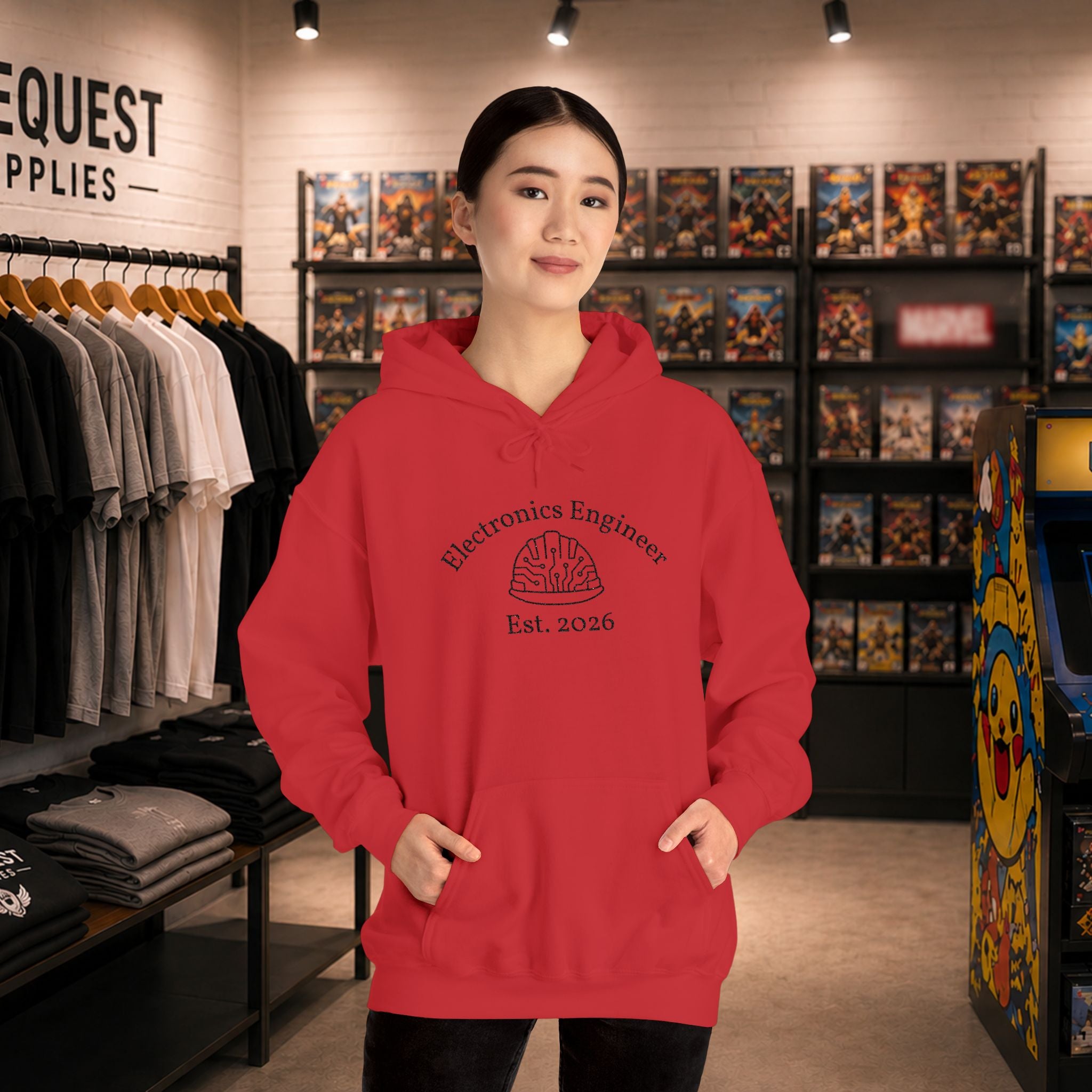 Electronics Engineer - Embroidery Hoodie