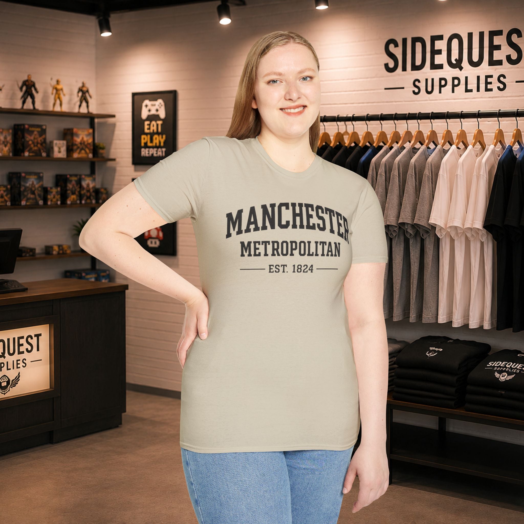 Manchester Metropolitan University MMU | United kingdom| student| T-Shirt| casual tee