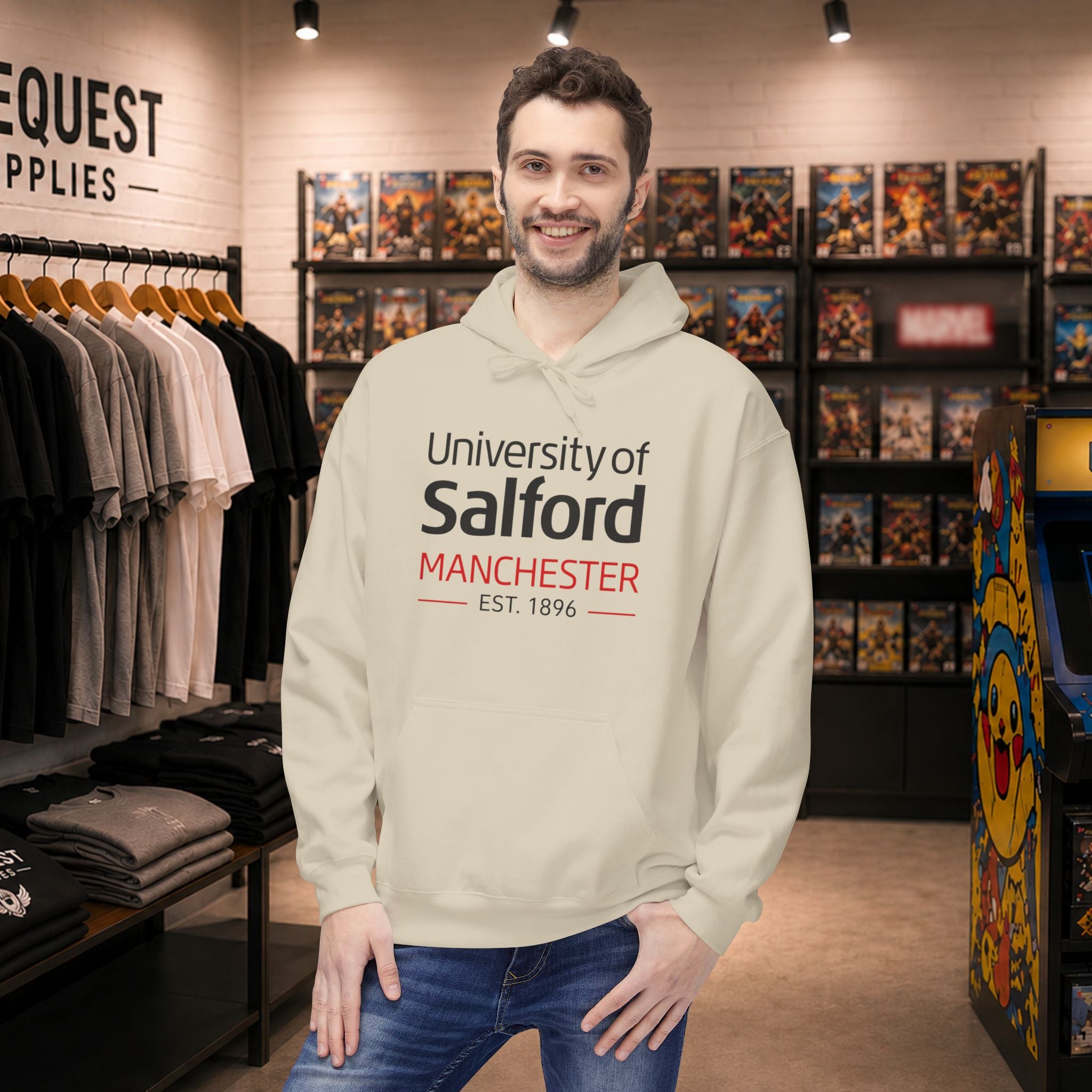 University of Salford Manchester hoodie | Campus Apparel, College Sweatshirt