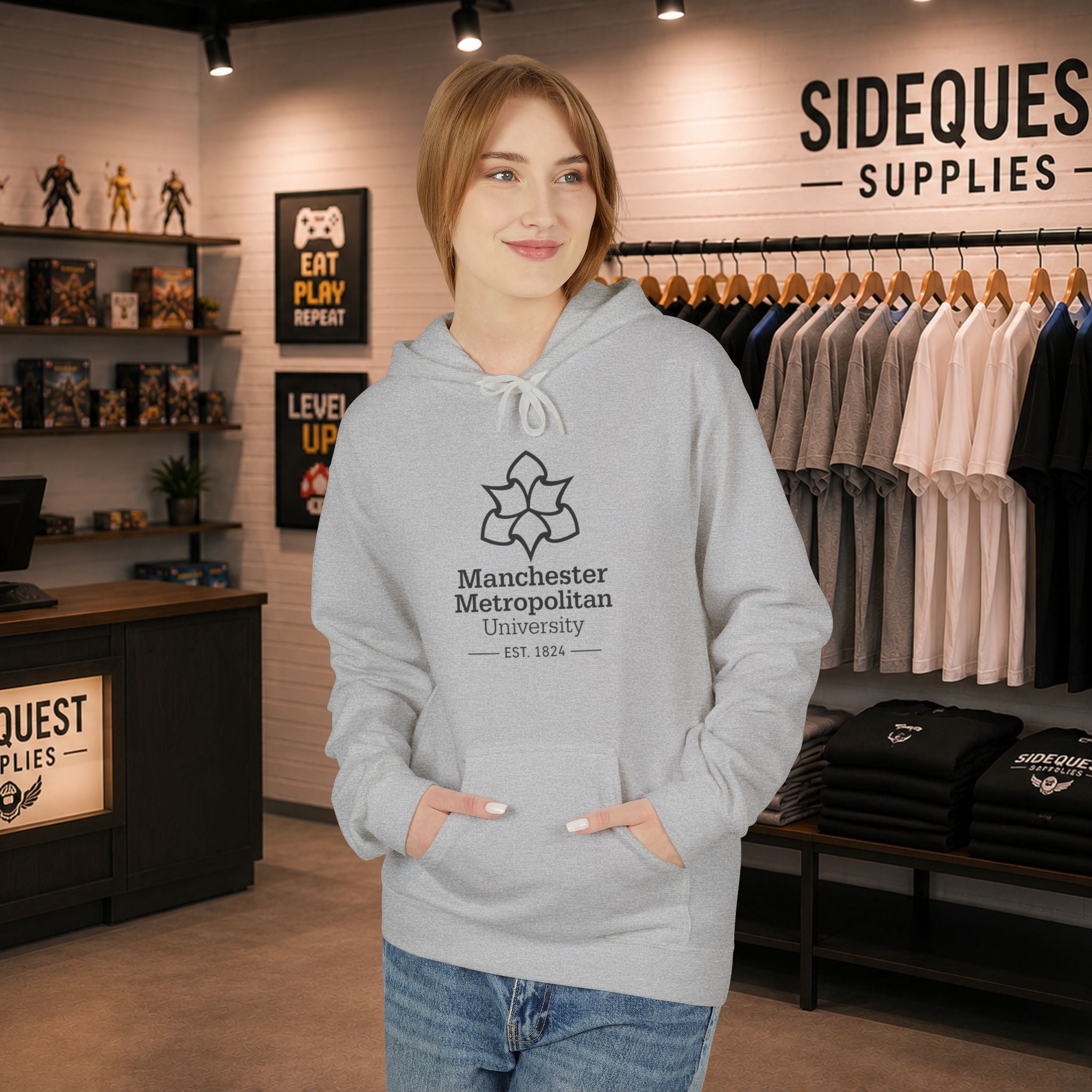Manchester Metropolitan University hoodie | Campus Apparel, College Sweatshirt