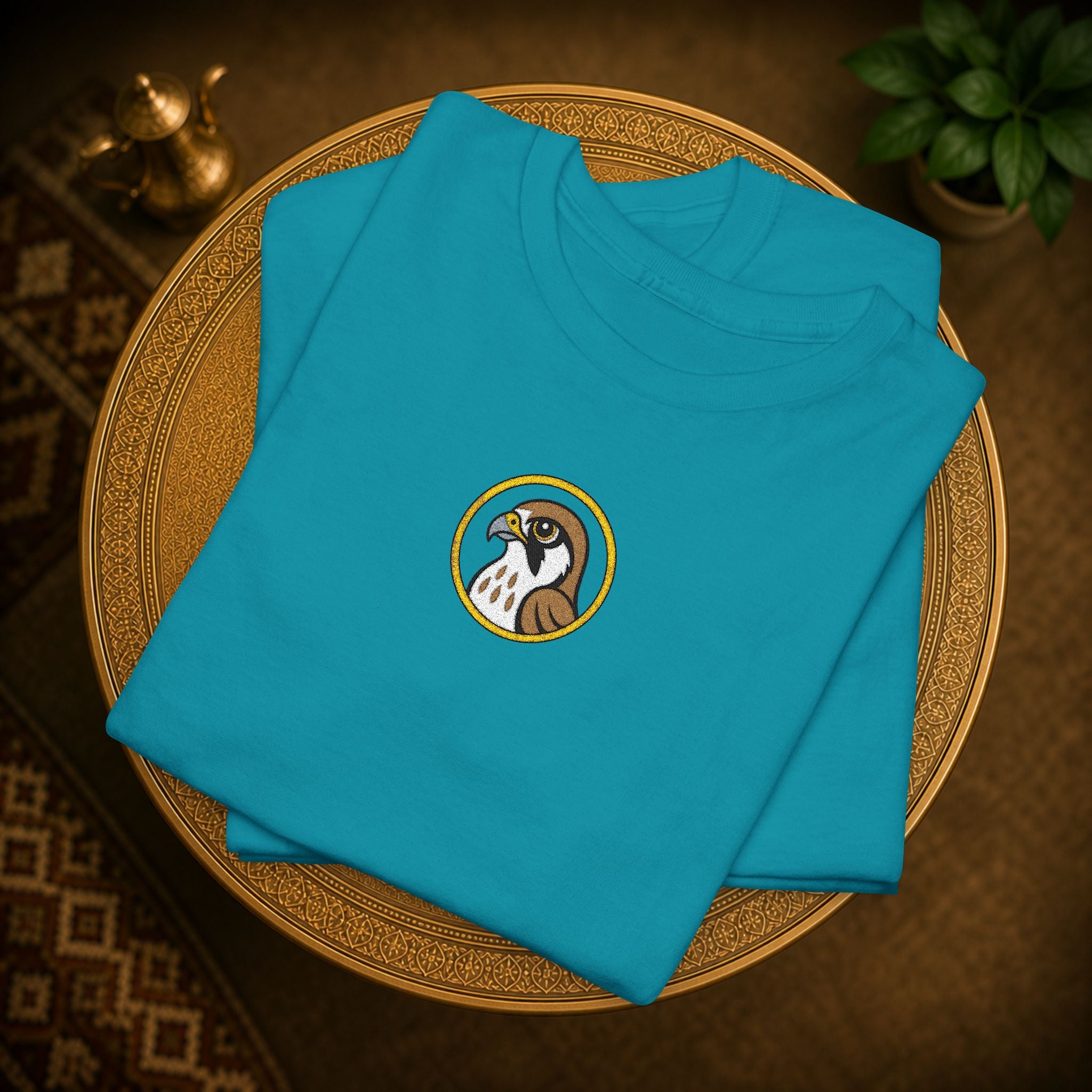 Arabic Falcon T-Shirt  (embroidery)