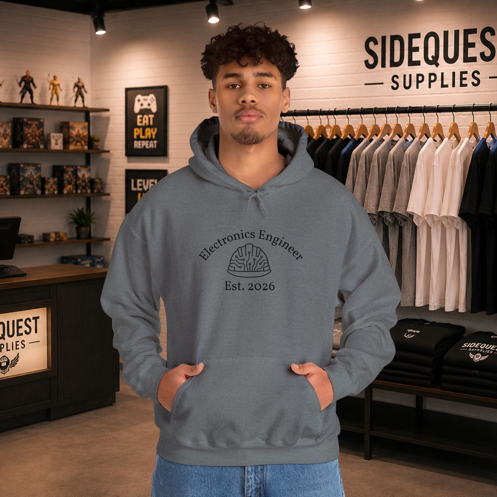 Electronics Engineer - Embroidery Hoodie