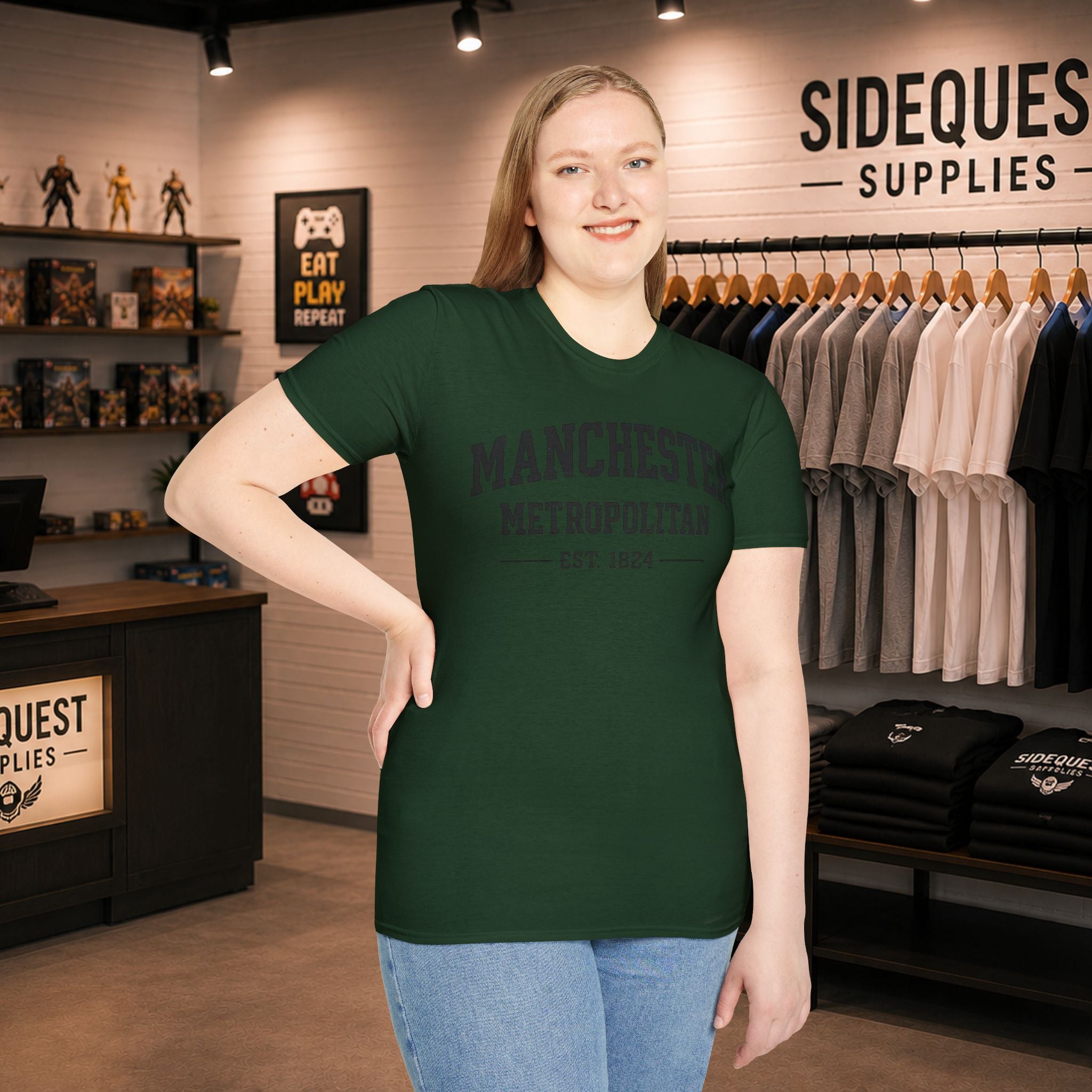 Manchester Metropolitan University MMU | United kingdom| student| T-Shirt| casual tee