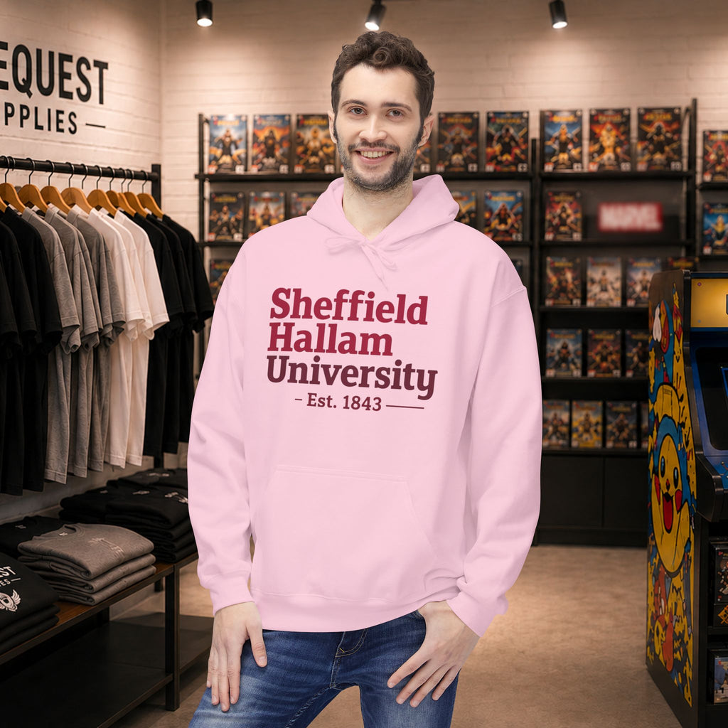 Sheffield Hallam University hoodie | Campus Apparel, College Sweatshirt