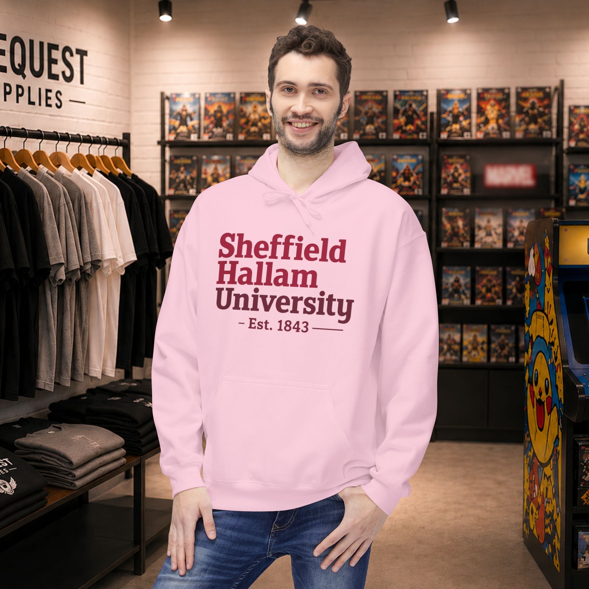 Sheffield Hallam University hoodie | Campus Apparel, College Sweatshirt