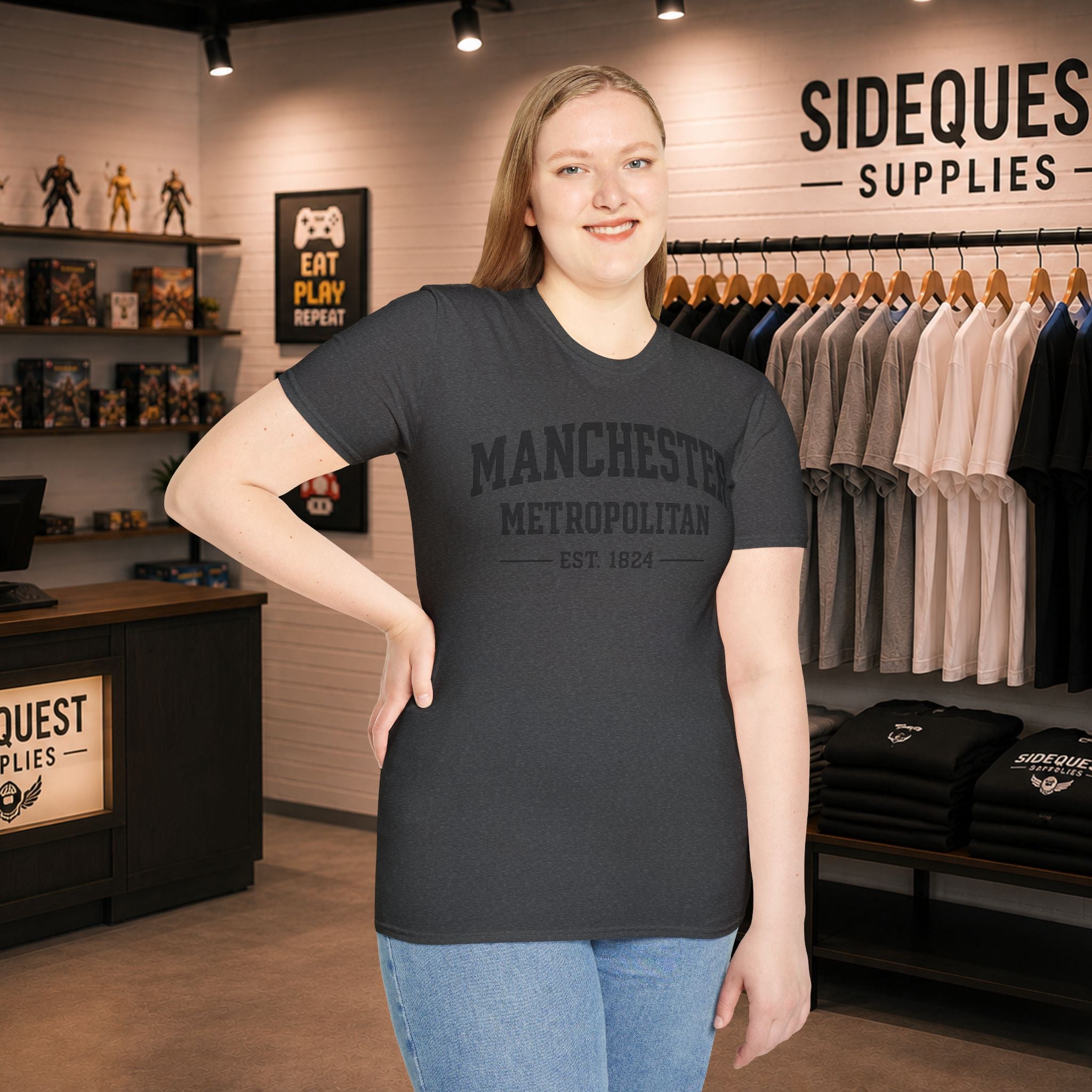 Manchester Metropolitan University MMU | United kingdom| student| T-Shirt| casual tee