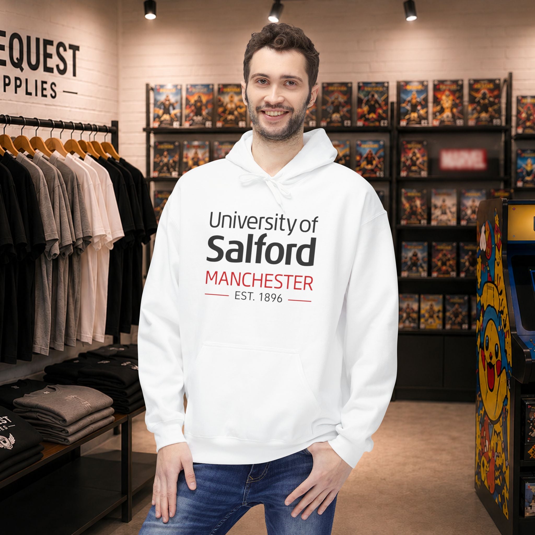 University of Salford Manchester hoodie | Campus Apparel, College Sweatshirt