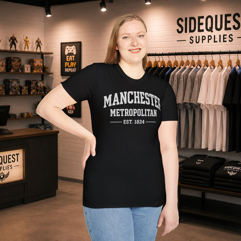 Manchester Metropolitan University MMU | United kingdom| student| T-Shirt| casual tee