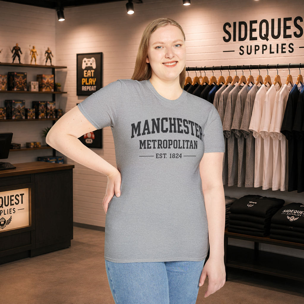 Manchester Metropolitan University MMU | United kingdom| student| T-Shirt| casual tee