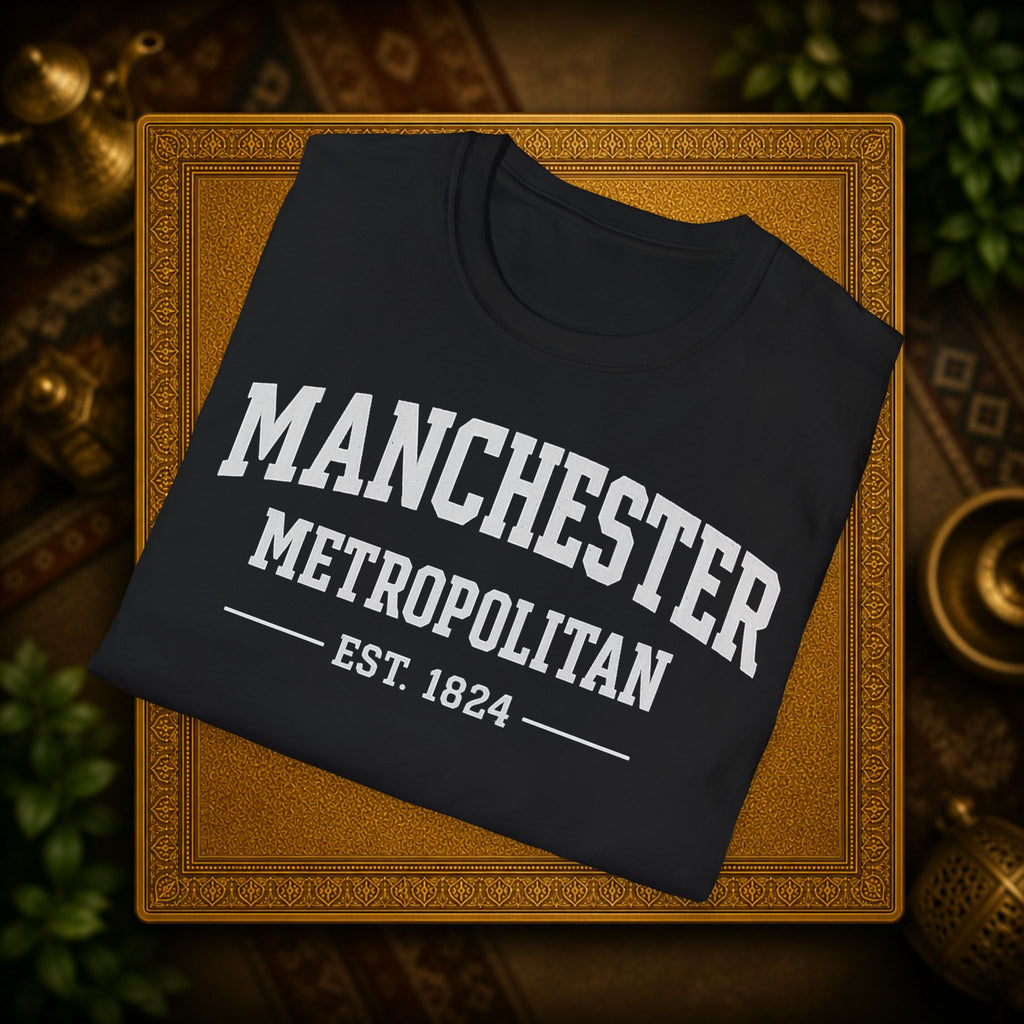 Manchester Metropolitan University MMU | United kingdom| student| T-Shirt| casual tee