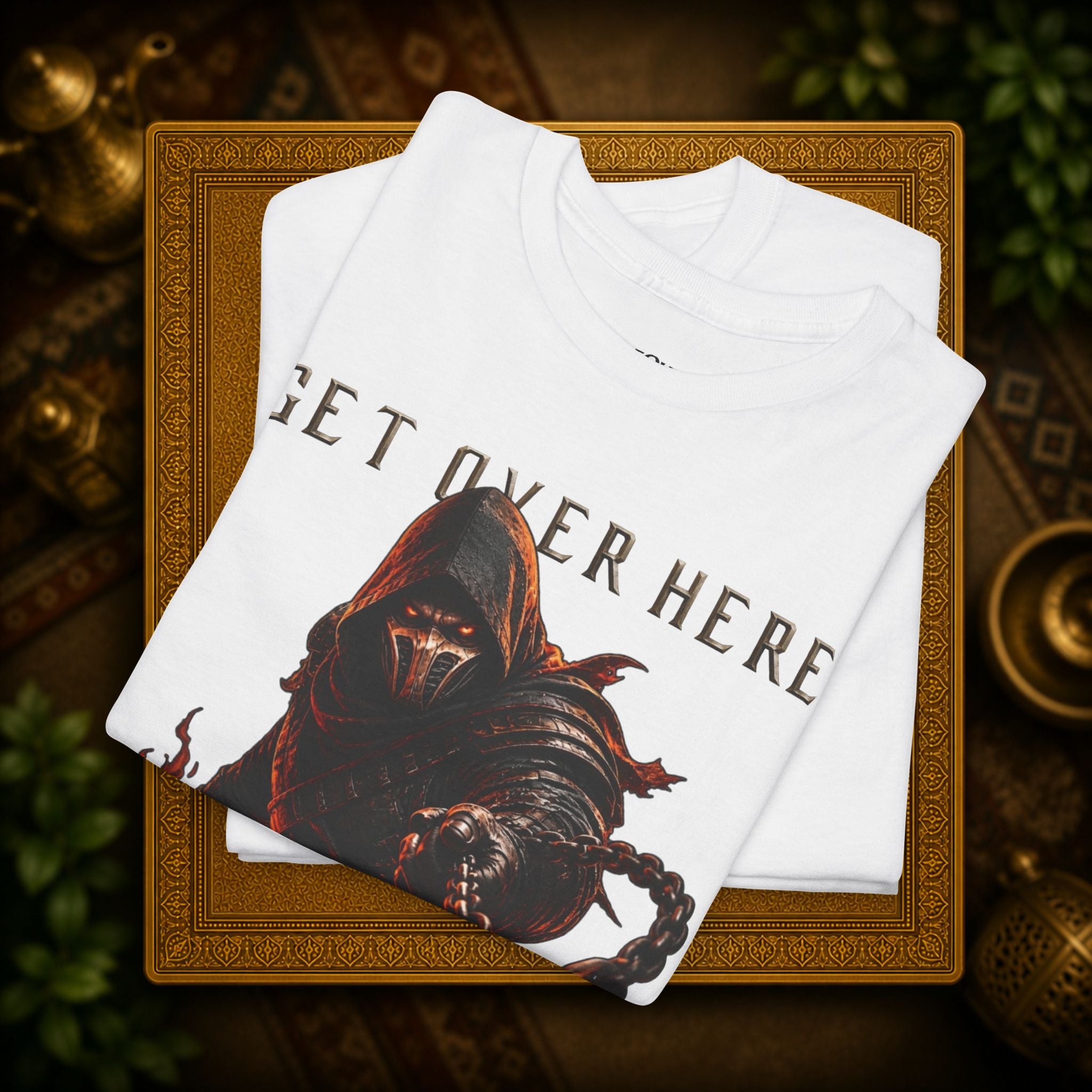 "GET OVER HERE"- Scorpion Mortal Kombat