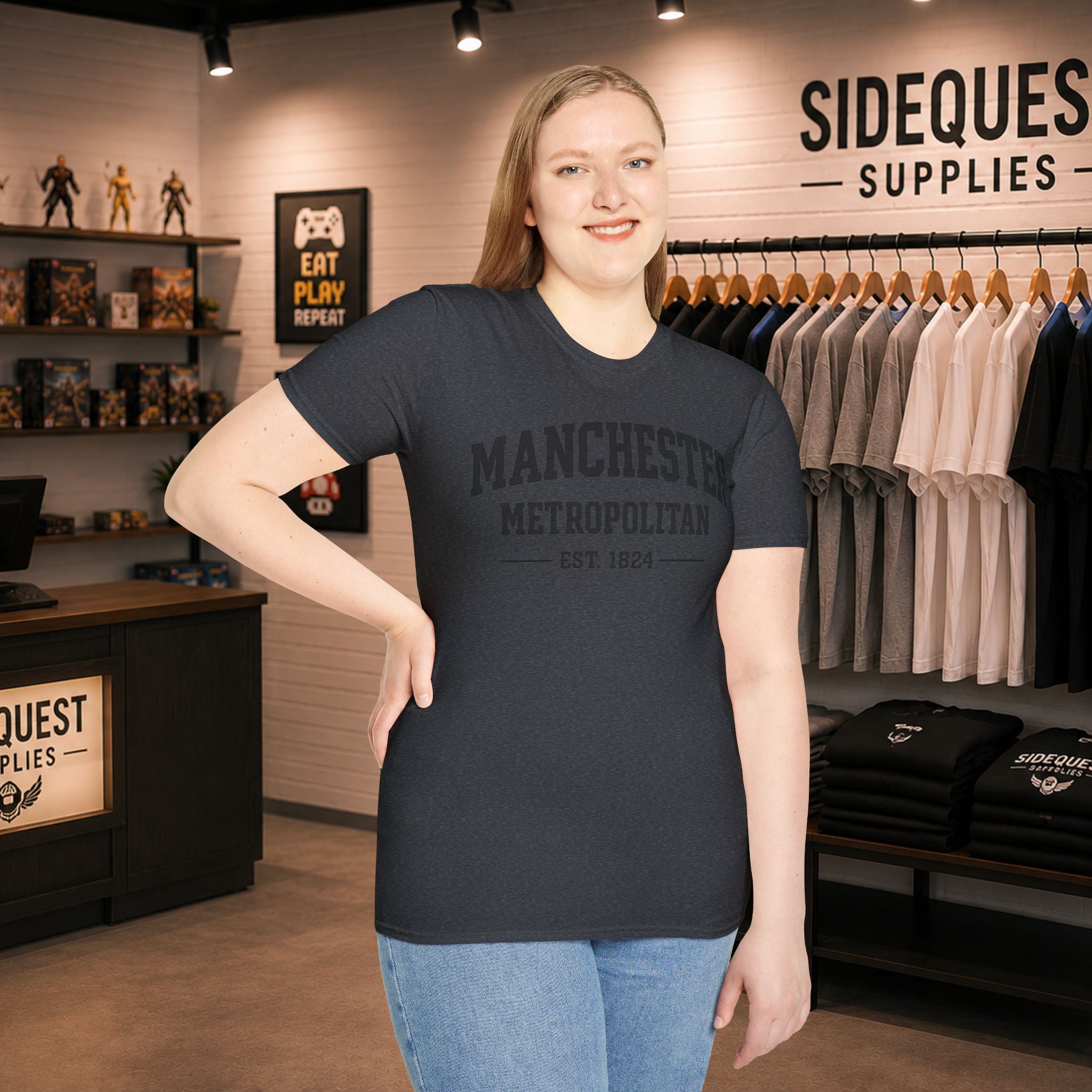 Manchester Metropolitan University MMU | United kingdom| student| T-Shirt| casual tee