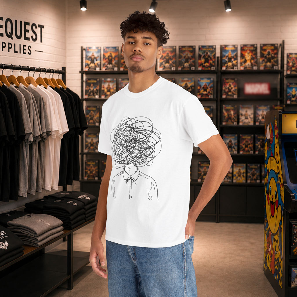 Overthinking Unisex Heavy Cotton Tee