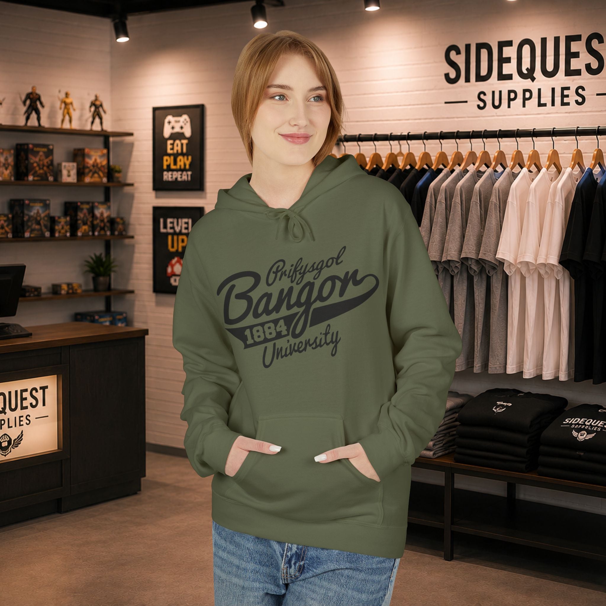 Bangor University hoodie - Only front print