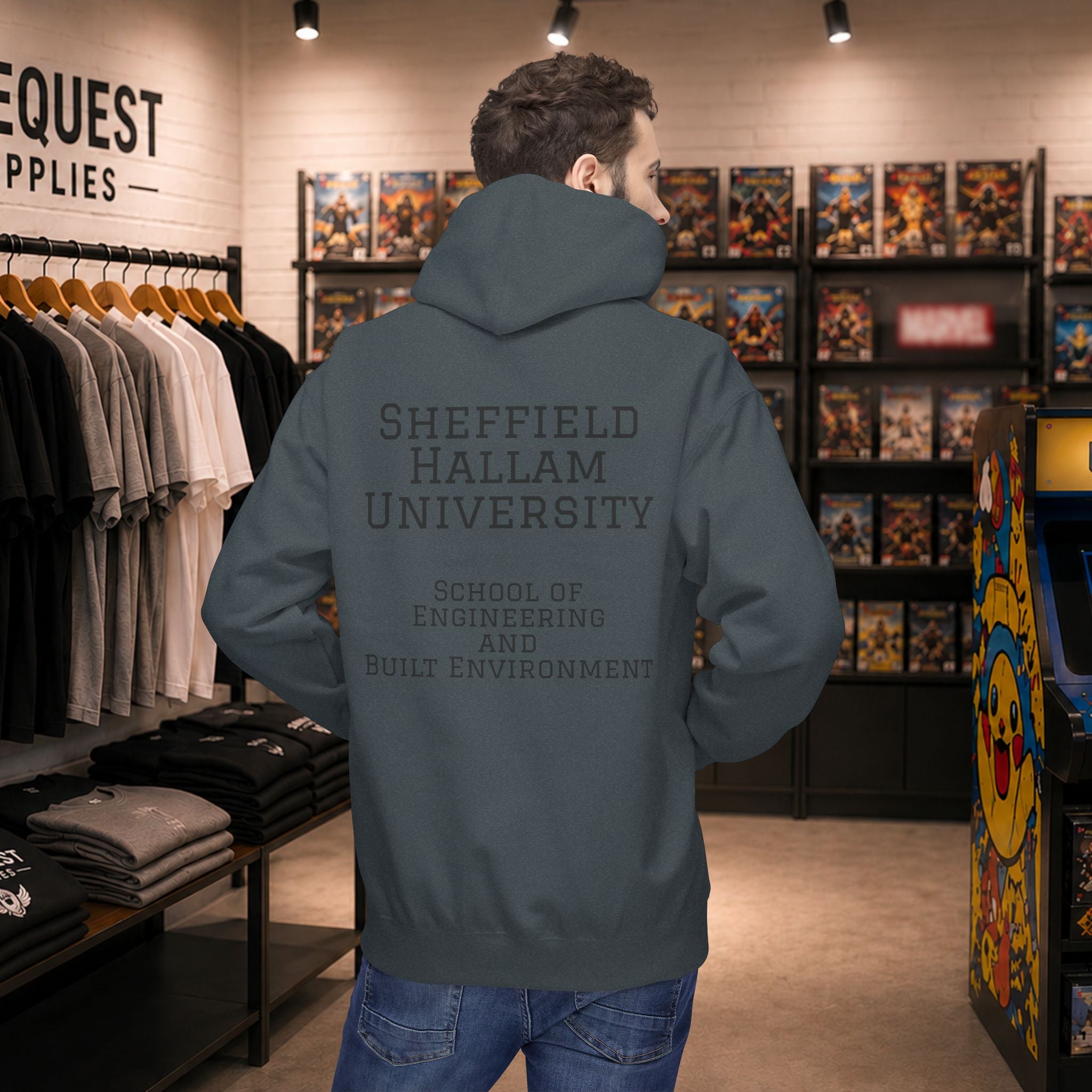 Sheffield Hallam University hoodie | Campus Apparel, College Sweatshirt