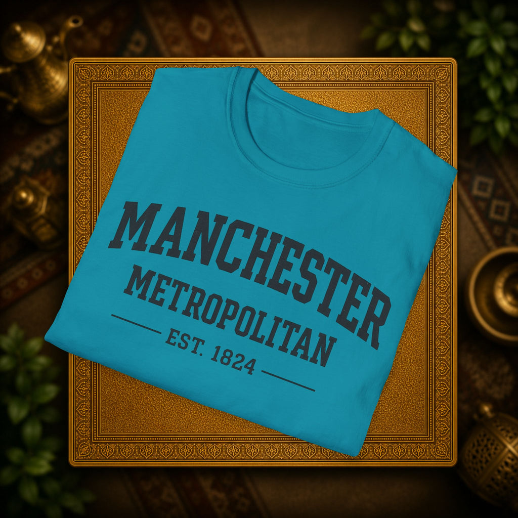 Manchester Metropolitan University MMU | United kingdom| student| T-Shirt| casual tee