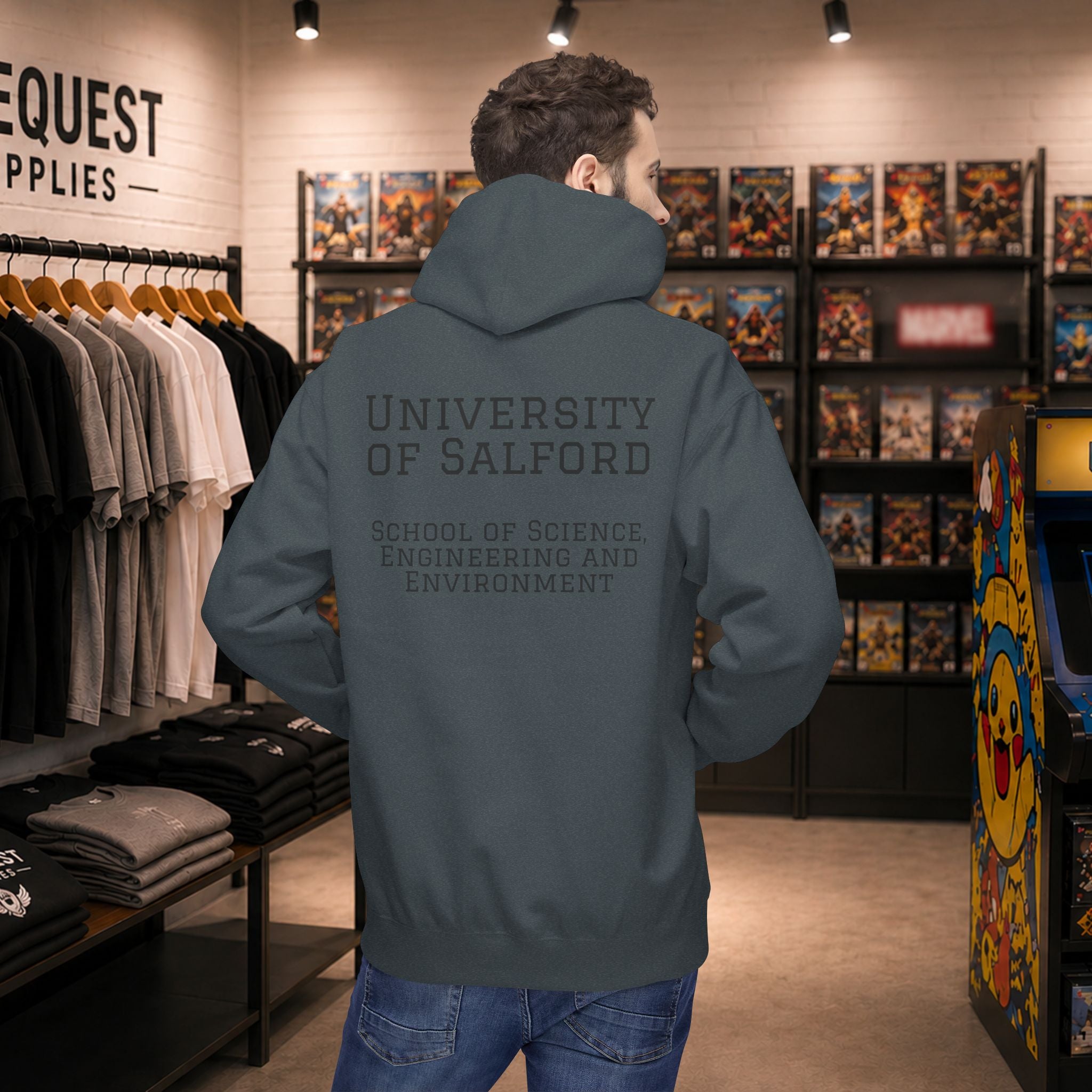 University of Salford Manchester hoodie | Campus Apparel, College Sweatshirt