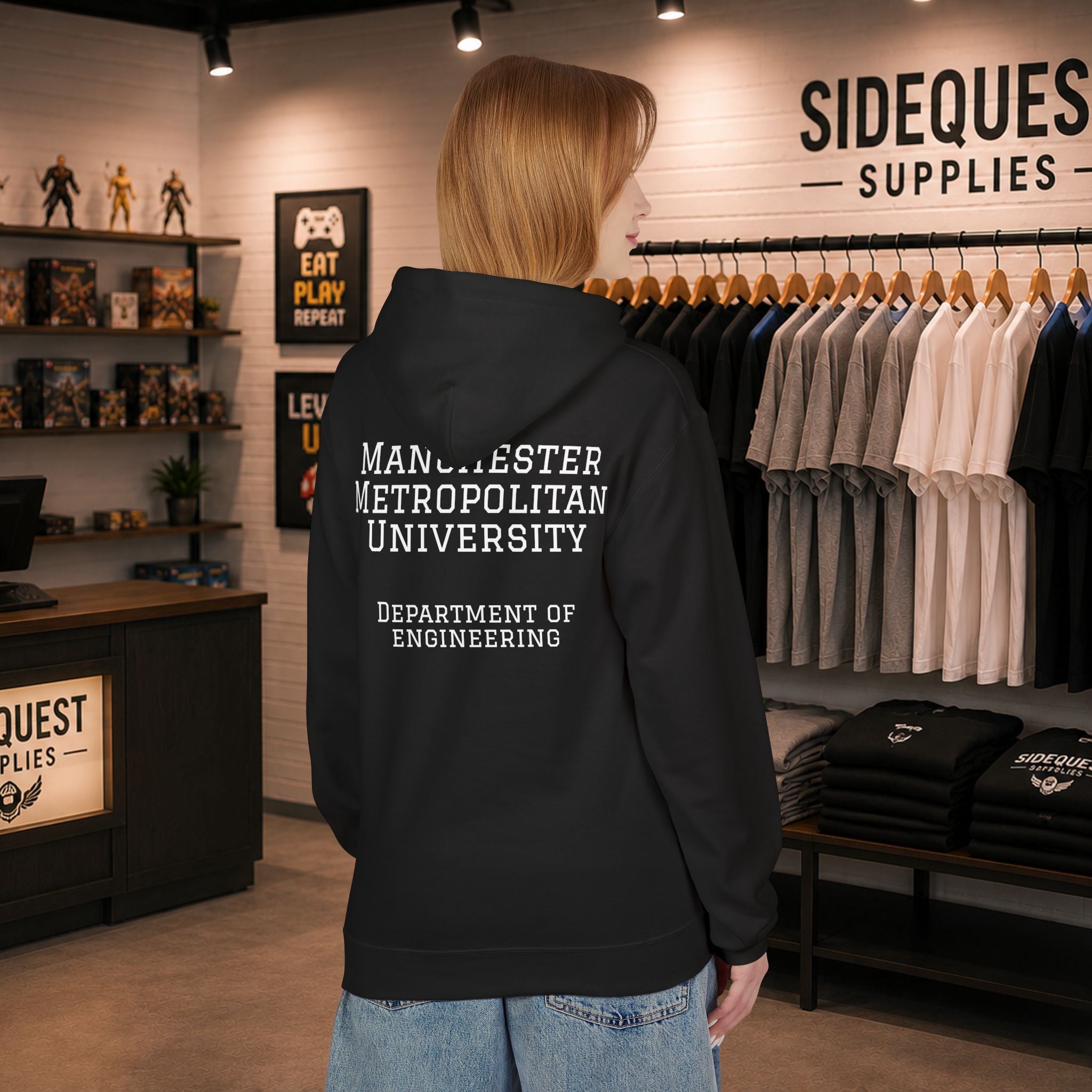 Manchester Metropolitan University hoodie | Campus Apparel, College Sweatshirt