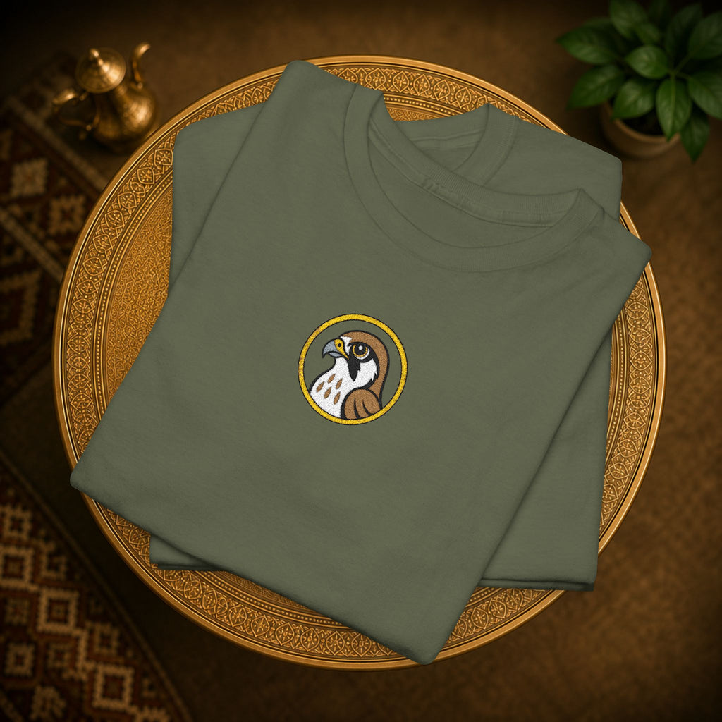 Arabic Falcon T-Shirt  (embroidery)