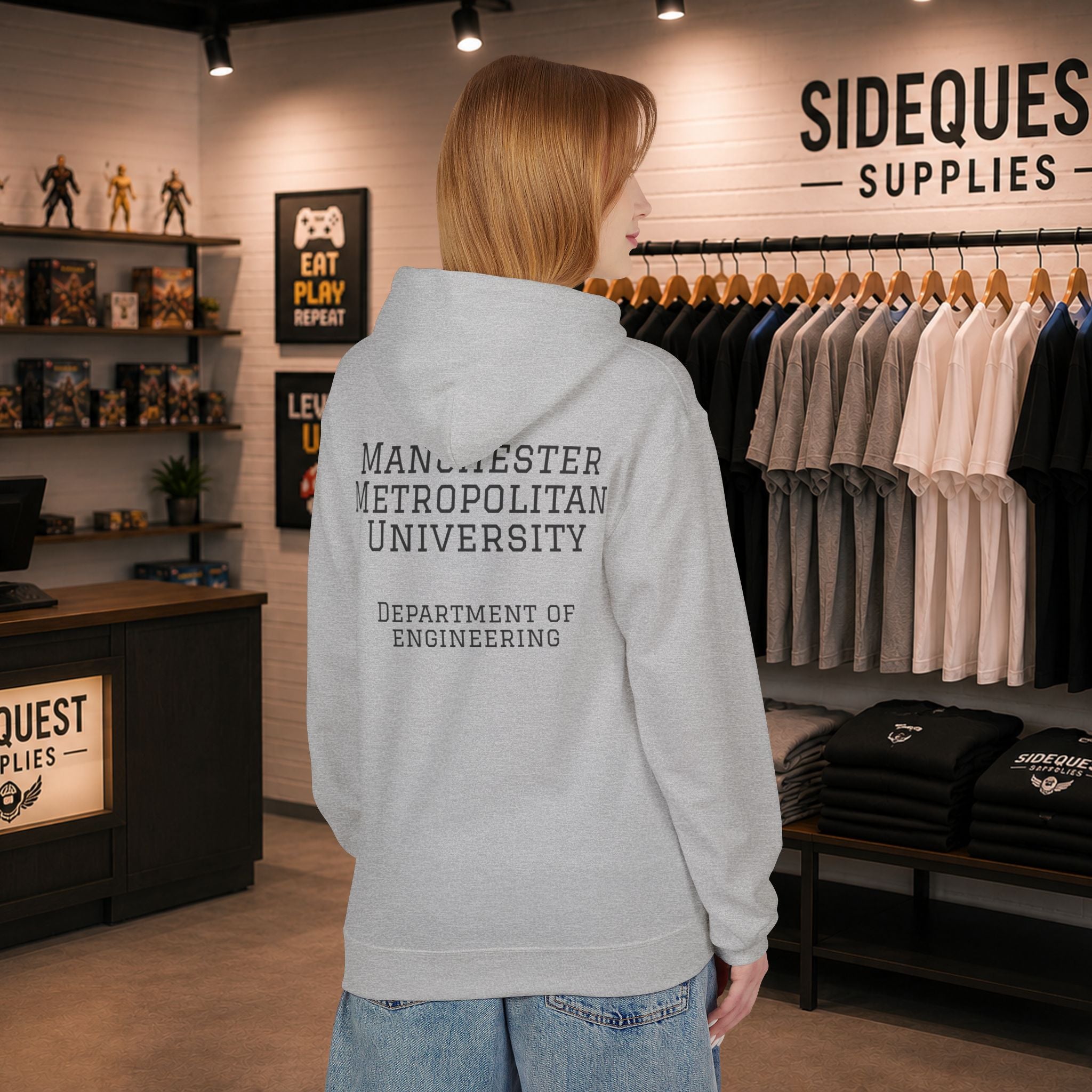 Manchester Metropolitan University hoodie | Campus Apparel, College Sweatshirt