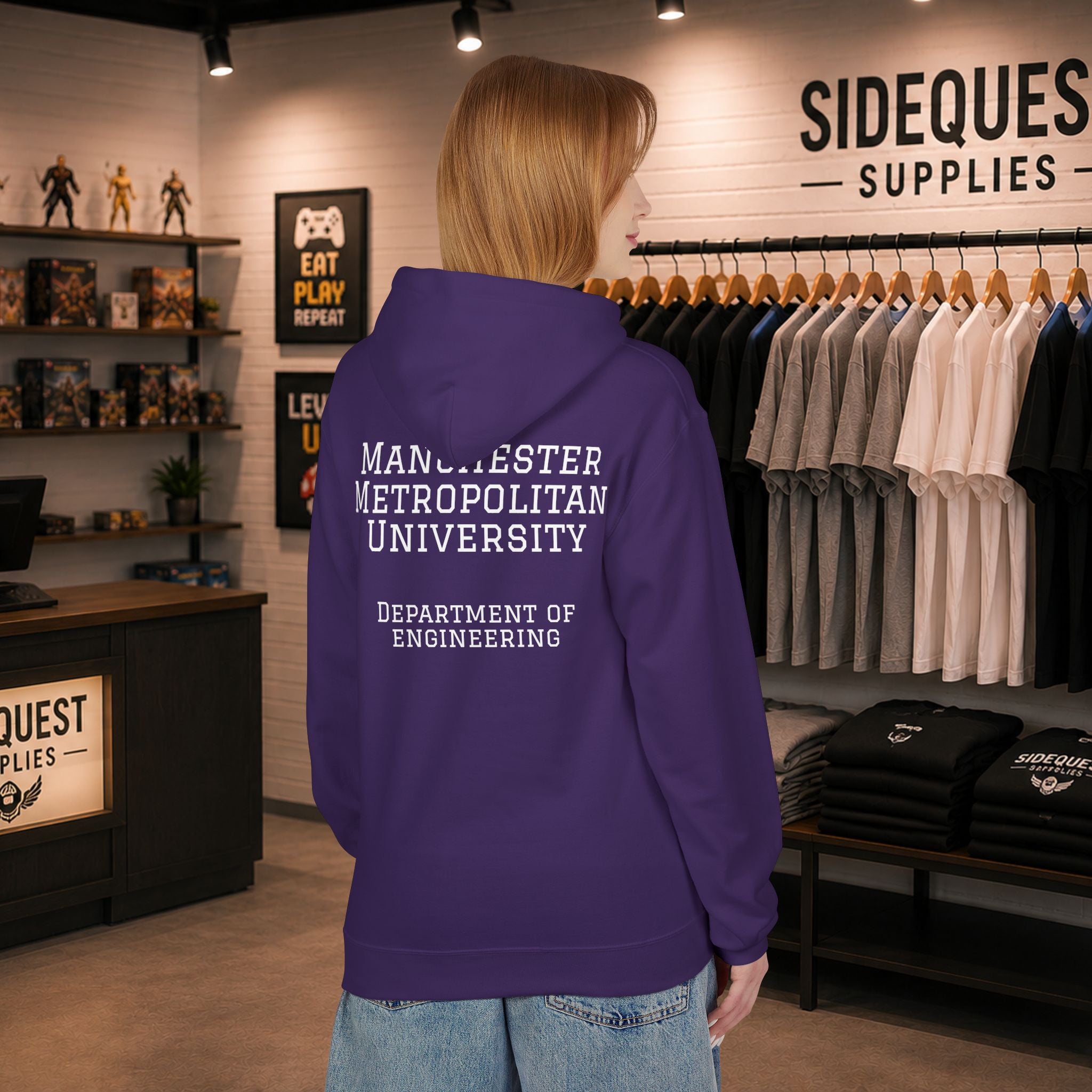 Manchester Metropolitan University hoodie | Campus Apparel, College Sweatshirt