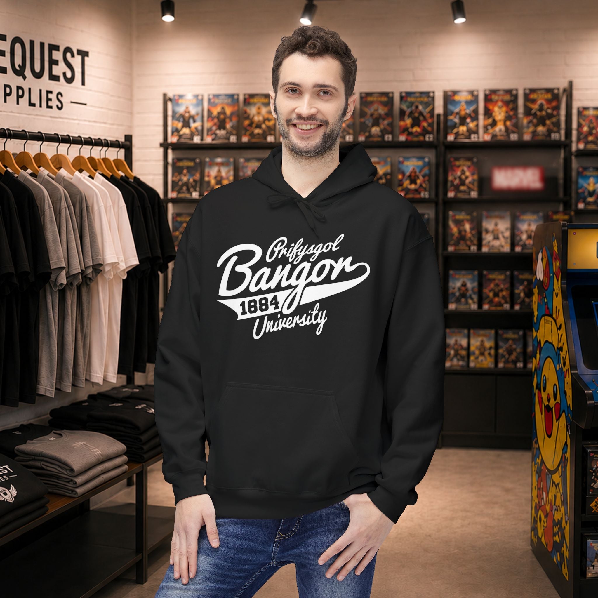 Bangor University hoodie - Only front print