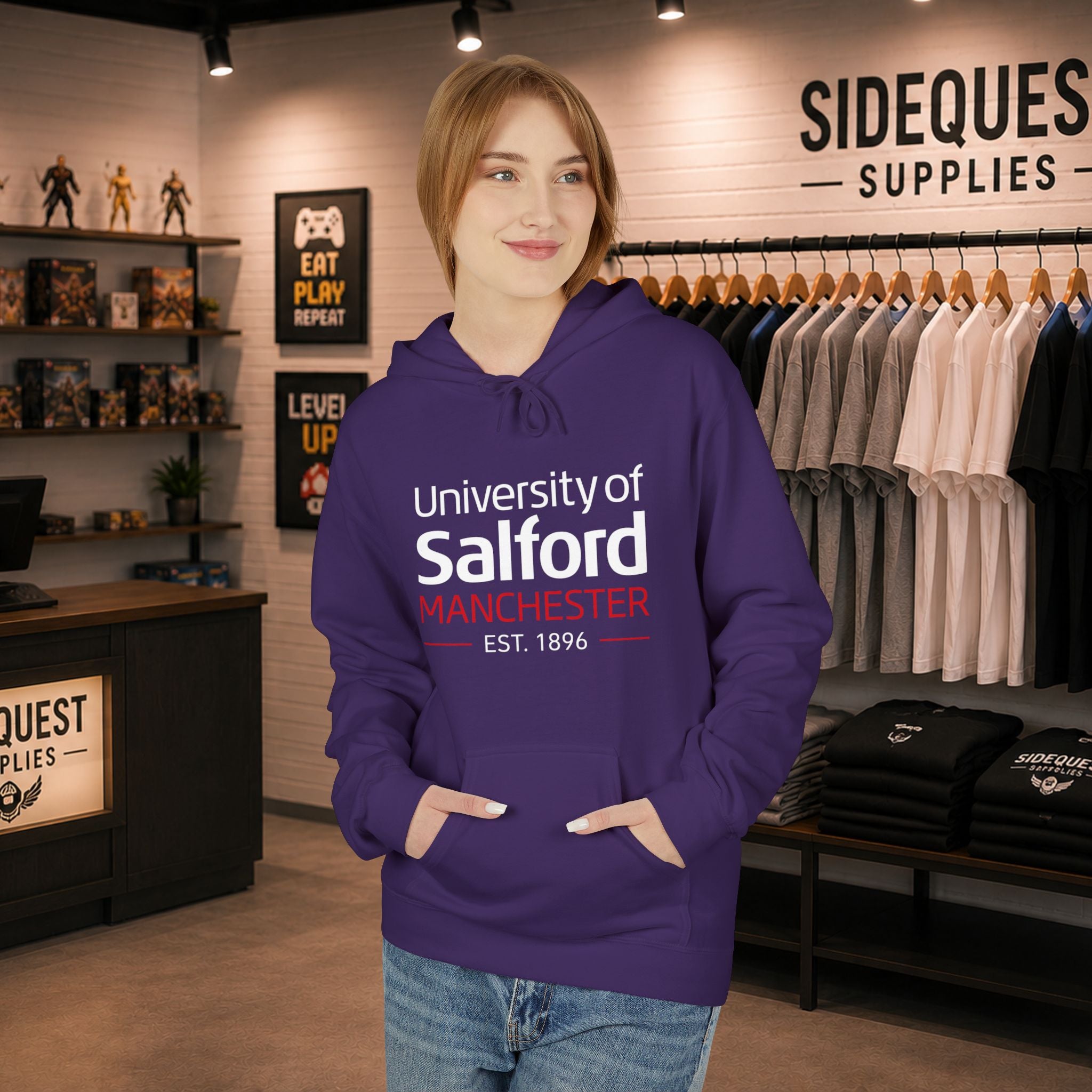 University of Salford Manchester hoodie | Campus Apparel, College Sweatshirt